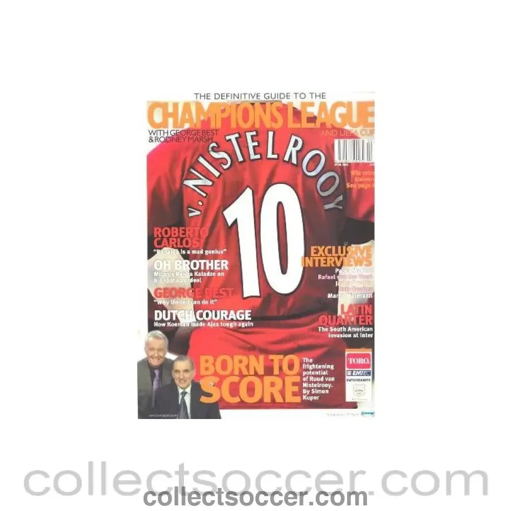2003 - The Definitive Guide to the Champions League and UEFA Cup of April 2003 - Collect Soccer