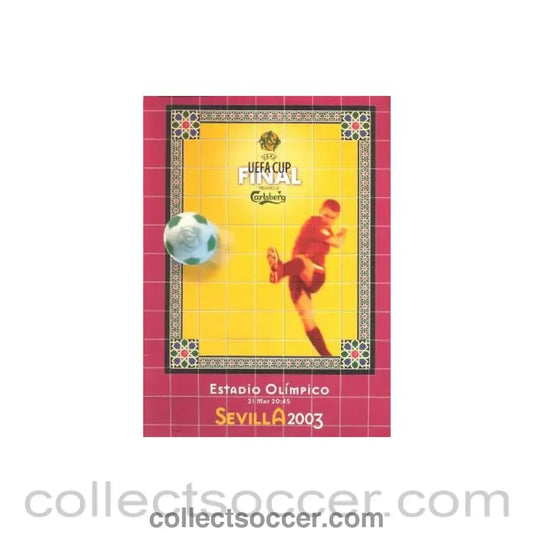 2003 UEFA Cup Final Celtic v Porto press pack 21/05/2003 in a folder