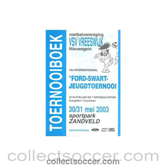 2003 - Vreeswijk 2003 Youth Tournament official programme - Collect Soccer