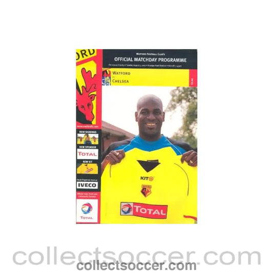 2003 - Watford vChelsea official programme 05/08/2003