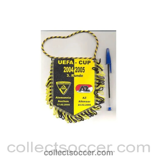 2004 - Alemania Aachen x Alkmaar UEFA Cup 2004-2005 Pennant