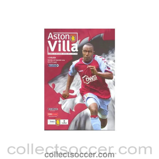 2004 - Aston Villa vChelsea official programme 11/09/2004