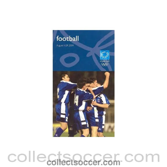 2004 Athens Olympic Games in Athens press brochure 11-29/08/2004