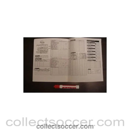2004 - Celtic v Chelsea official handwritten teamsheet 24/07/2004 for a match played in Seattle, Washington, USA - Collect Soccer