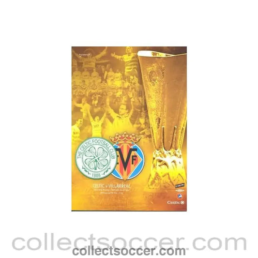 2004 Celtic v Villareal official programme 08/04/2004 - Collect Soccer