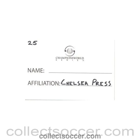 2004 - Championsworld Series USA - Chelsea Press Pass 2004
