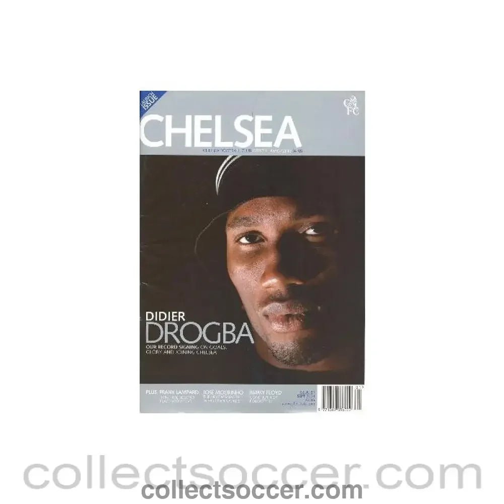 2004 - Chelsea Official Magazine Issue 01 of September 2004, Season 2004-2005 - Collect Soccer