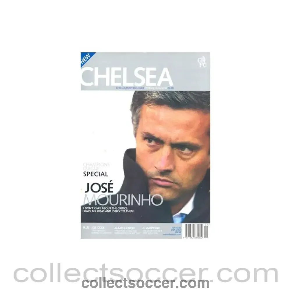 2004 - Chelsea Official Magazine Issue 02 of October 2004, Season 2004-2005 - Collect Soccer