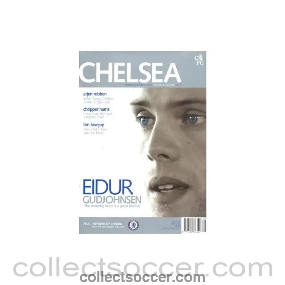 2004 - Chelsea Official Magazine Issue 05 of January 2005, Season 2004-2005 - Collect Soccer