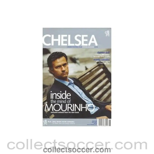 2004 - Chelsea Official Magazine Issue 06 of February 2005 Season 2004-2005