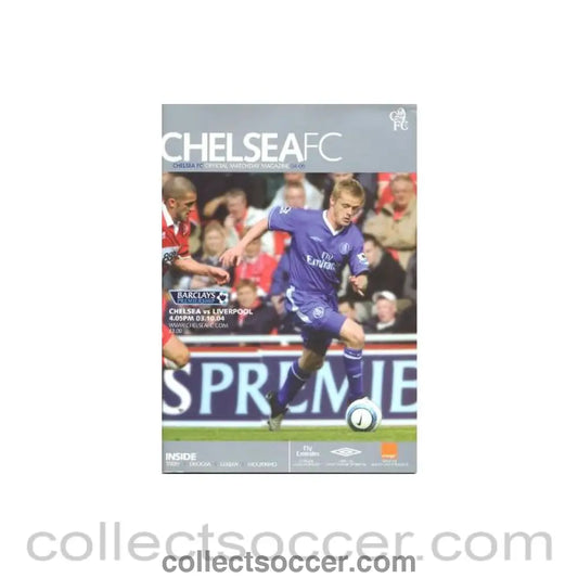 2004 - Chelsea v Liverpool official programme 03/10/2004