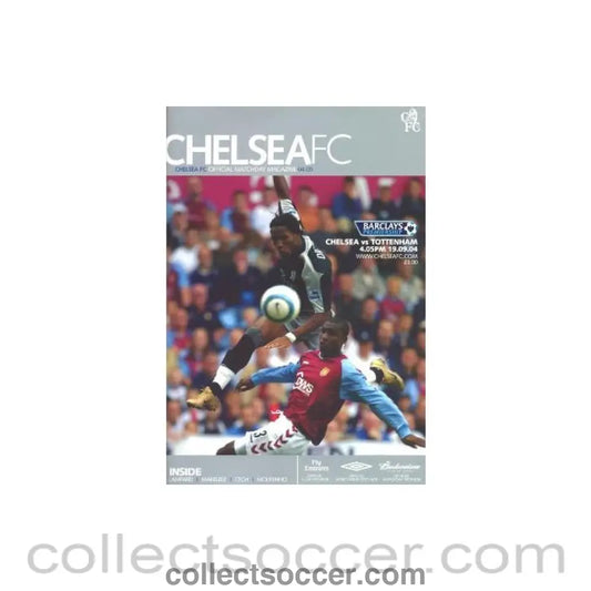 2004 - Chelsea v Tottenham Hotspur official programme 19/09/2004