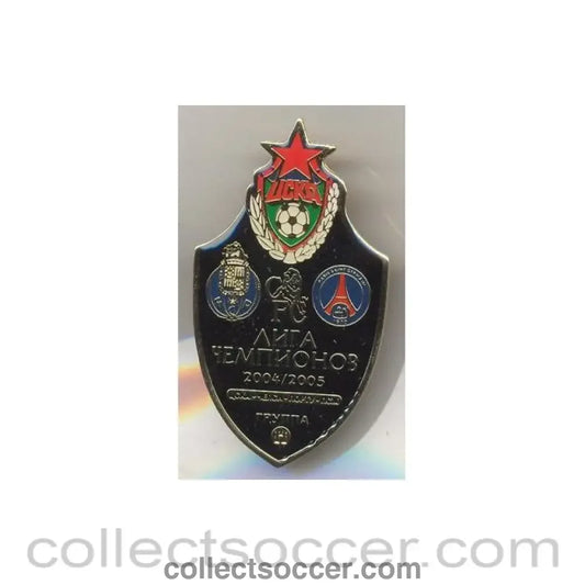 2004 - CSKA Moscow v Chelsea Russian produced VIP badge 02/11/2004 Champions League