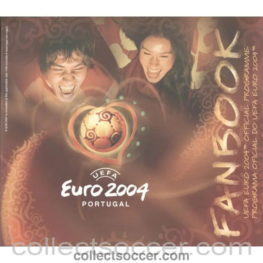 2004 European Championship Offical Tournament Programme - Collect Soccer