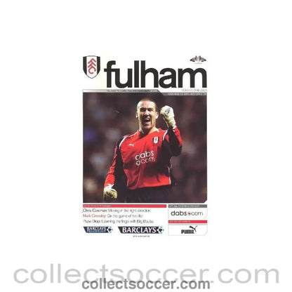 2004 - Fulham v Chelsea 13/11/2004 official programme - Collect Soccer