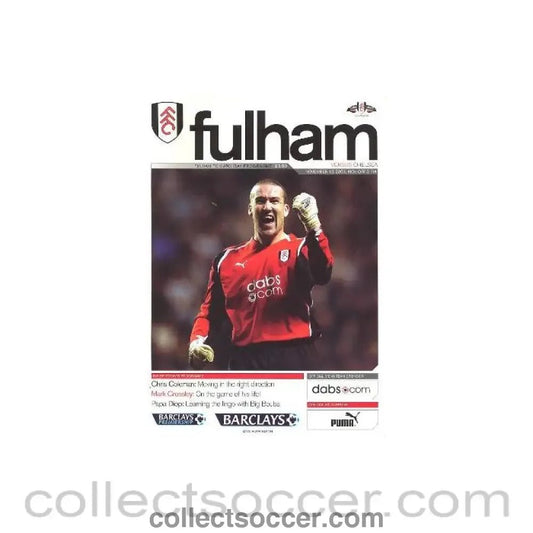 2004 - Fulham v Chelsea 13/11/2004 official programme - Collect Soccer