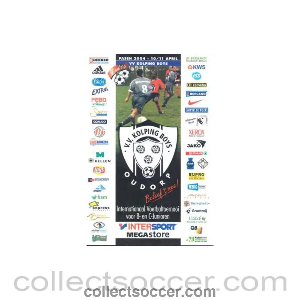 2004 - Kolping Boys Youth Tournament April 2004 official programme - Collect Soccer