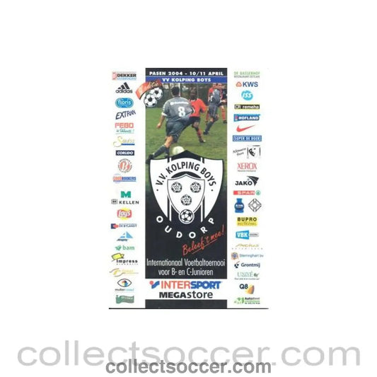 2004 - Kolping Boys Youth Tournament April 2004 official programme - Collect Soccer