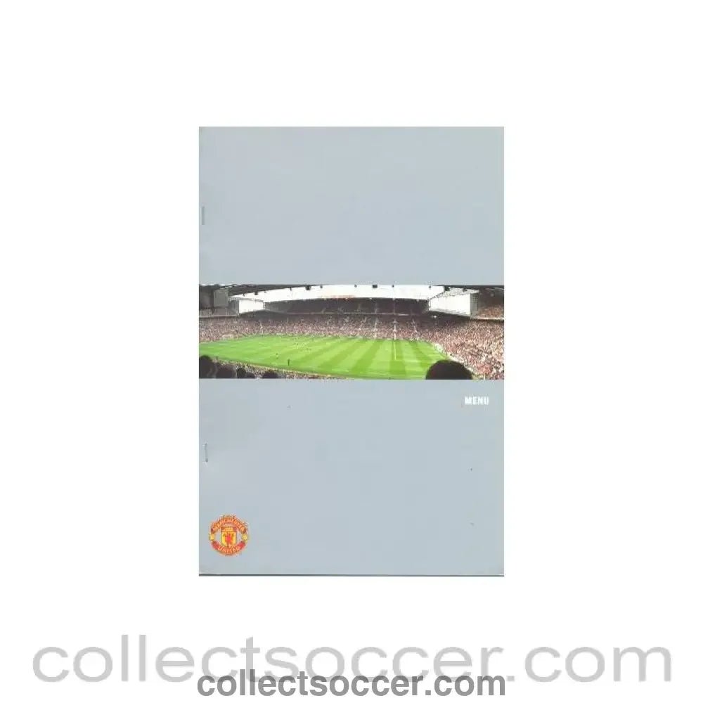 2004 - Manchester United v Leeds United menu 21/02/2004 - Collect Soccer
