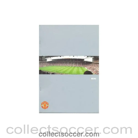 2004 - Manchester United v Leeds United menu 21/02/2004