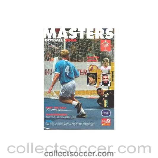 2004 Masters Official Programme - Collect Soccer