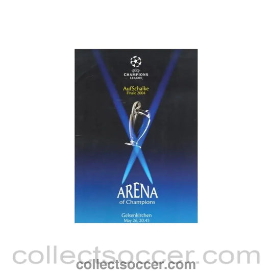 2004 Monaco v Porto official press pack 26/05/2004 Champions League Final