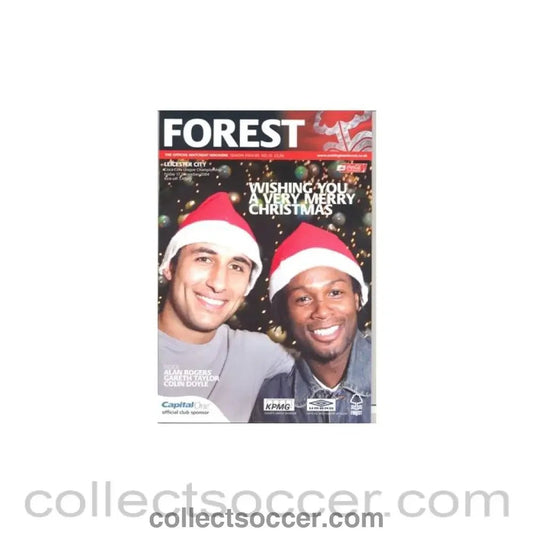 2004 - Nottingham Forest v Leicester City official programme 17/12/2004 - Collect Soccer