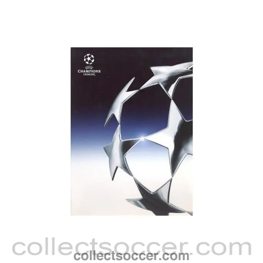 2004 - Paris Saint-Germain v Chelsea press pack 14/09/2004