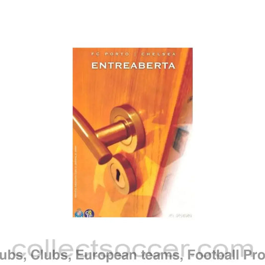 2004 - Porto VChelsea programme 2004-2005