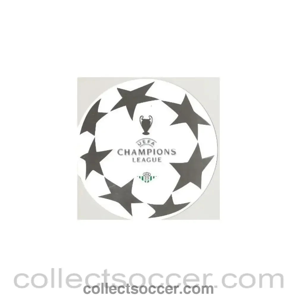 2004 - Real Betis v Chelsea Champions League 2004-2005 souvenir, produced by a local bank - Collect Soccer