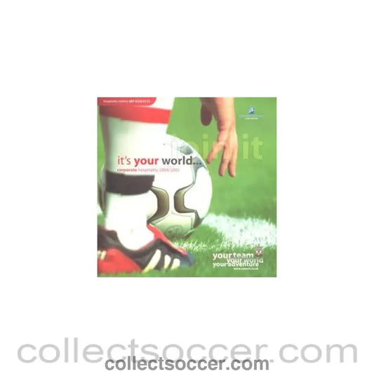 2004 - Southampton FC Corporate Hospitality brochure 2004-2005