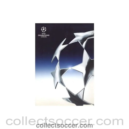 2004 - Stuttgart v Chelsea press pack 25/02/2004 Chamions League