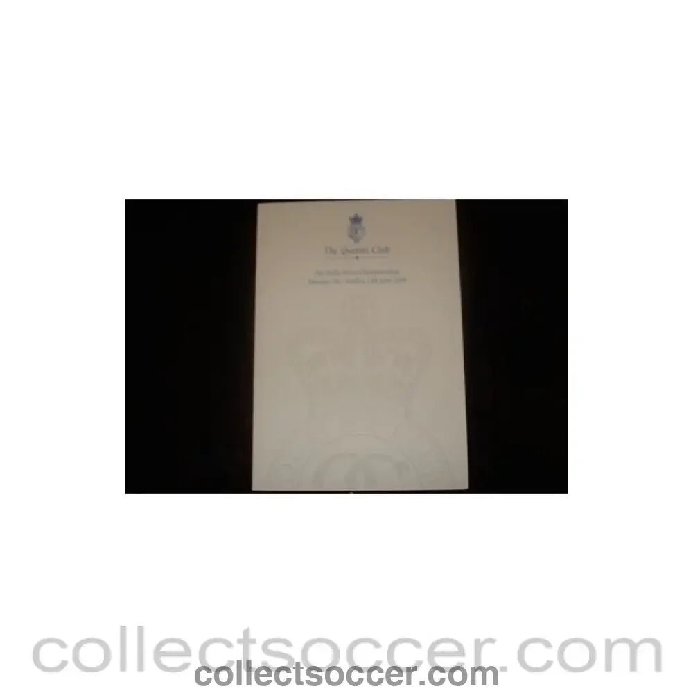 2004 - The Queen's Club menu The Stella Artois Championships from 7th to 13th June 2004 - Collect Soccer