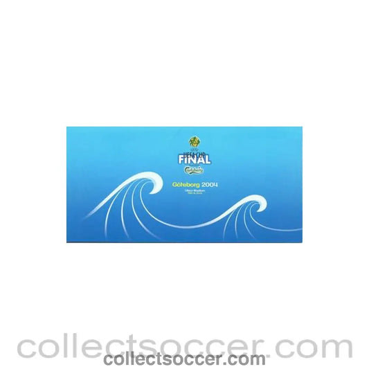 2004 UEFA Cup Final welcome information and pass in a wallet - Collect Soccer