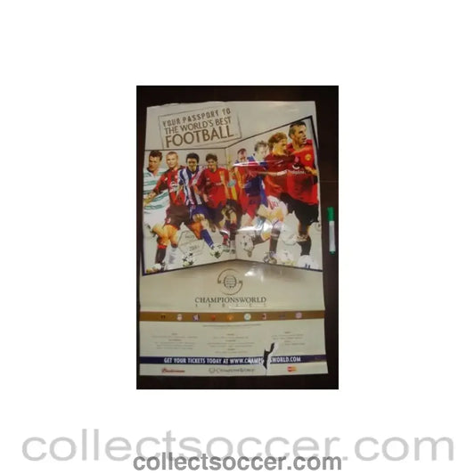 2004 - USA Tour - 2004 Champions World Series Poster reduced price