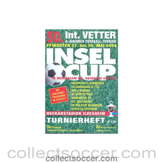 2004 - Vetter Youth Tournament May 2004 official programme - Collect Soccer