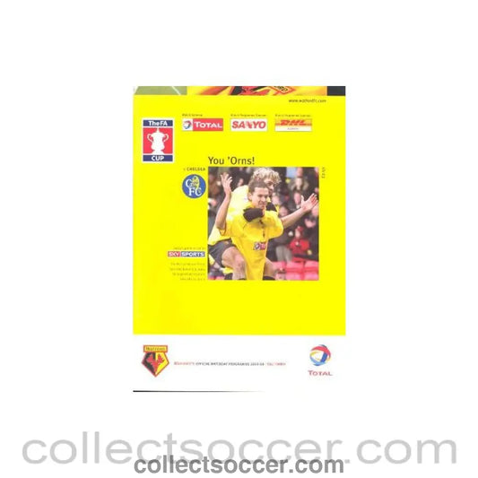 2004 - Watford vChelsea official programme 03/01/2004