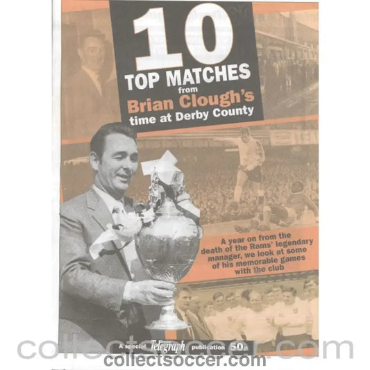 2005 - 10 Top Matches from Brian Clough's time at Derby County - Collect Soccer