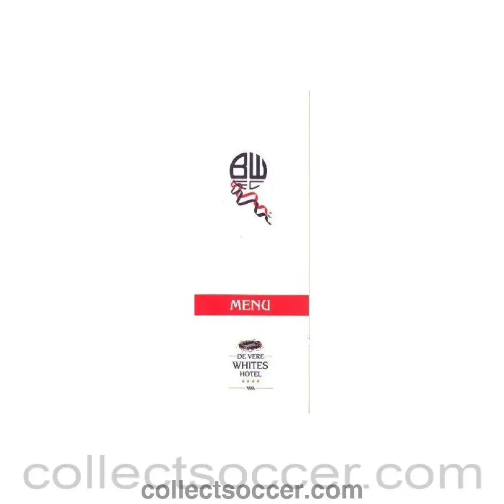 2005 - Bolton V Chelsea Menu 30/04/2005 - Collect Soccer