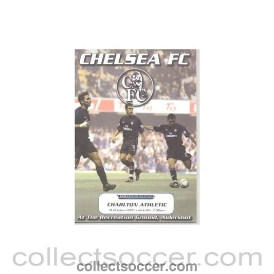 2005 - Chelsea v Charlton Athletic official programme 31/10/2005 - Collect Soccer