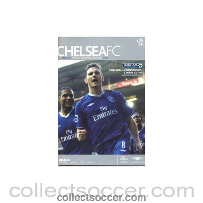 2005 - Chelsea v Portsmouth official programme 22/01/2005 - Collect Soccer