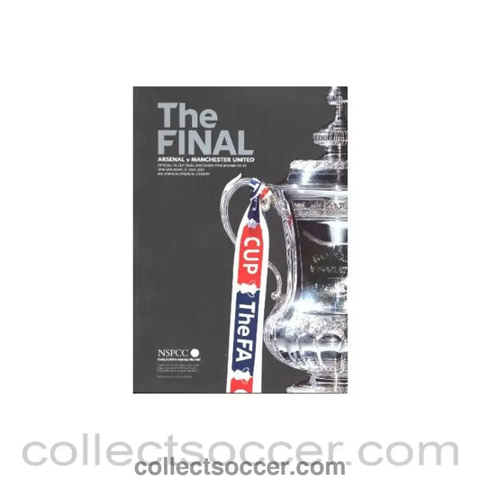 2005 FA Cup Final Programme Arsenal v Manchester United
