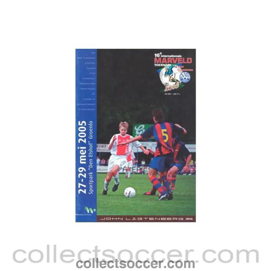 2005 - Marveld Youth Tournament May 2005 official programme - Collect Soccer