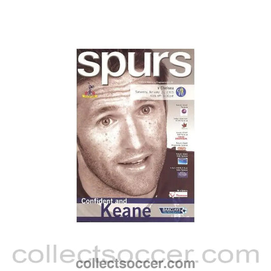 2005 - Tottenham Hotspur vChelsea official programme 15/01/2005