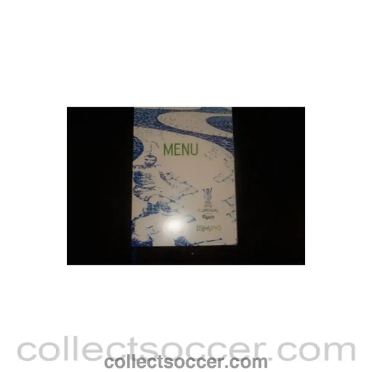 2005 UEFA Cup Final Menu