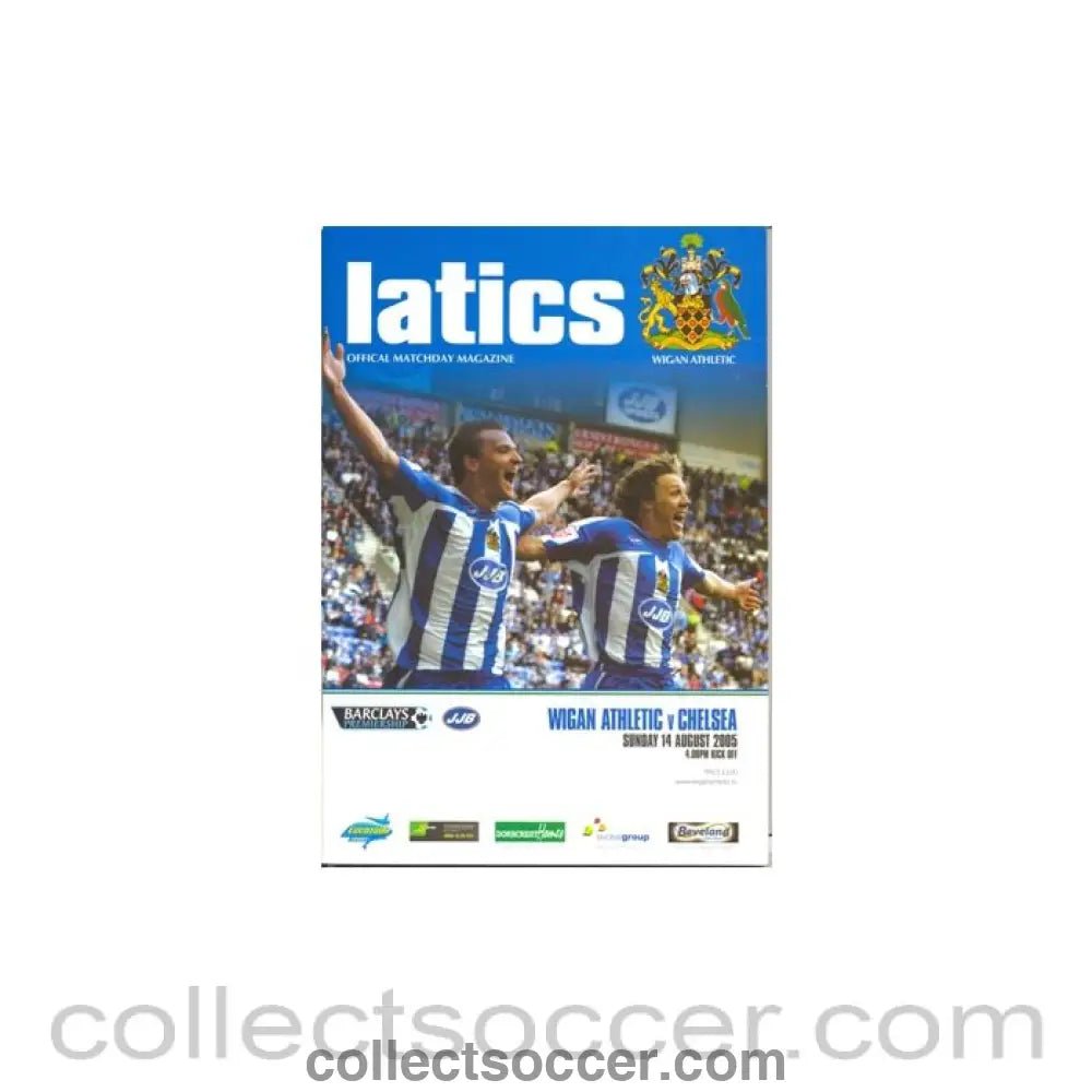 2005 - Wigan vChelsea official programme 14/08/2005 - Collect Soccer
