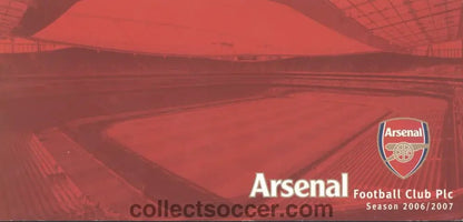 2006 Arsenal v Porto Rare Press Ticket Wallet + Ticket + Press Information Leaflet - Collect Soccer