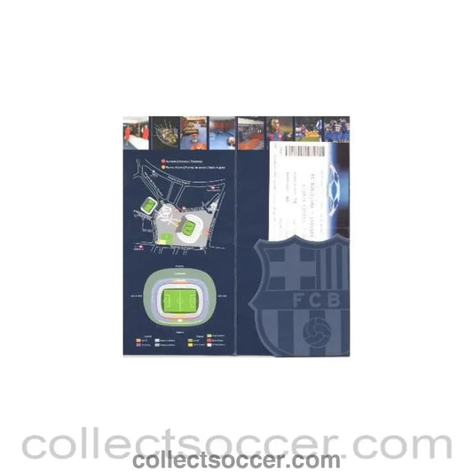 2006 - Barcelona v Chelsea VIP ticket in wallet 31/10/2006