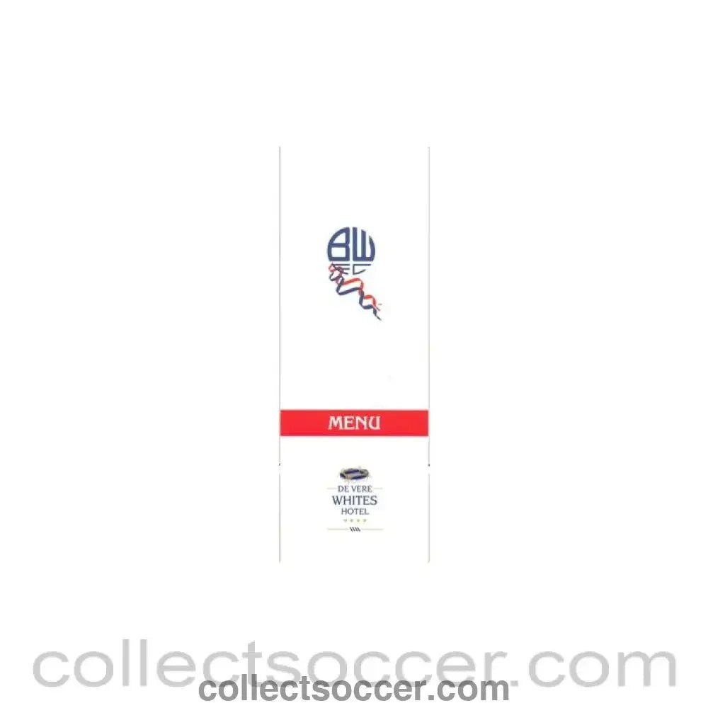 2006 - Bolton Wanderers v Chelsea Menu 15/04/2006 - Collect Soccer
