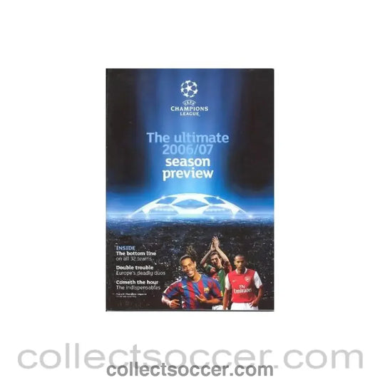 2006 Champions League Season Preview 2006-2007